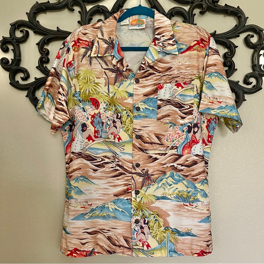 Vintage Kensington Men’s Hawaiian Shirt Size Medium